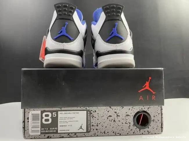 Official Maikesneakers Jordan 4 Retro Motorsports 308497-117 (2017) 0528